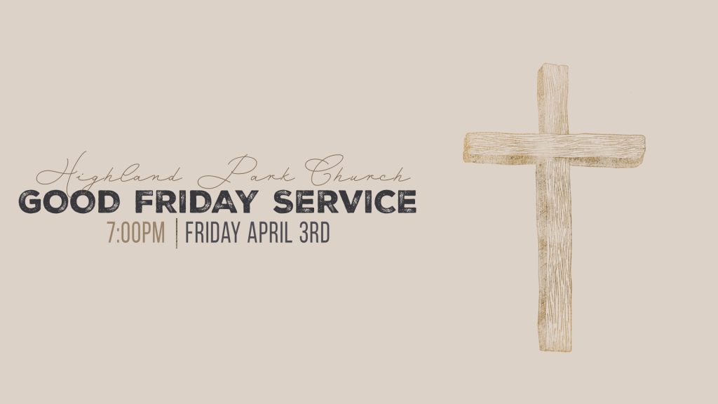 Good Friday Service 2026