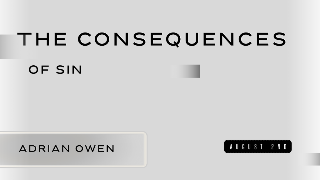 The Consequences of Sin
